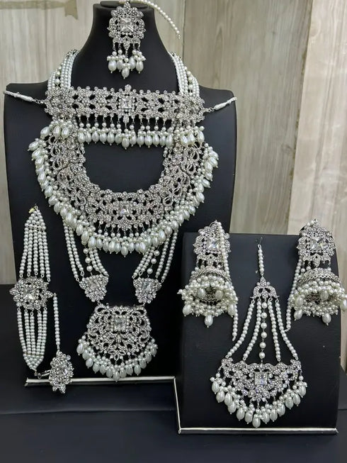 Triple stone Bridal sets